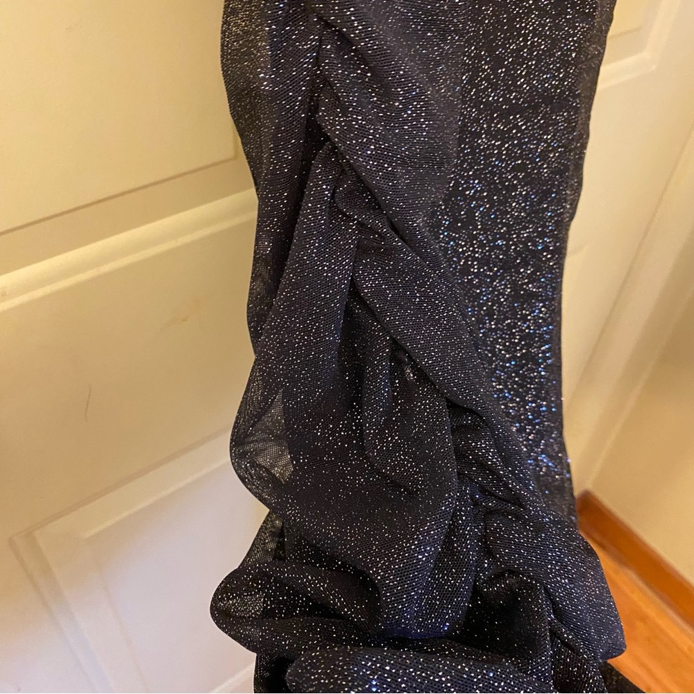 NWT WINDSOR Glitz and Glimmer Ruched Mini Dress size S - Picture 7 of 10